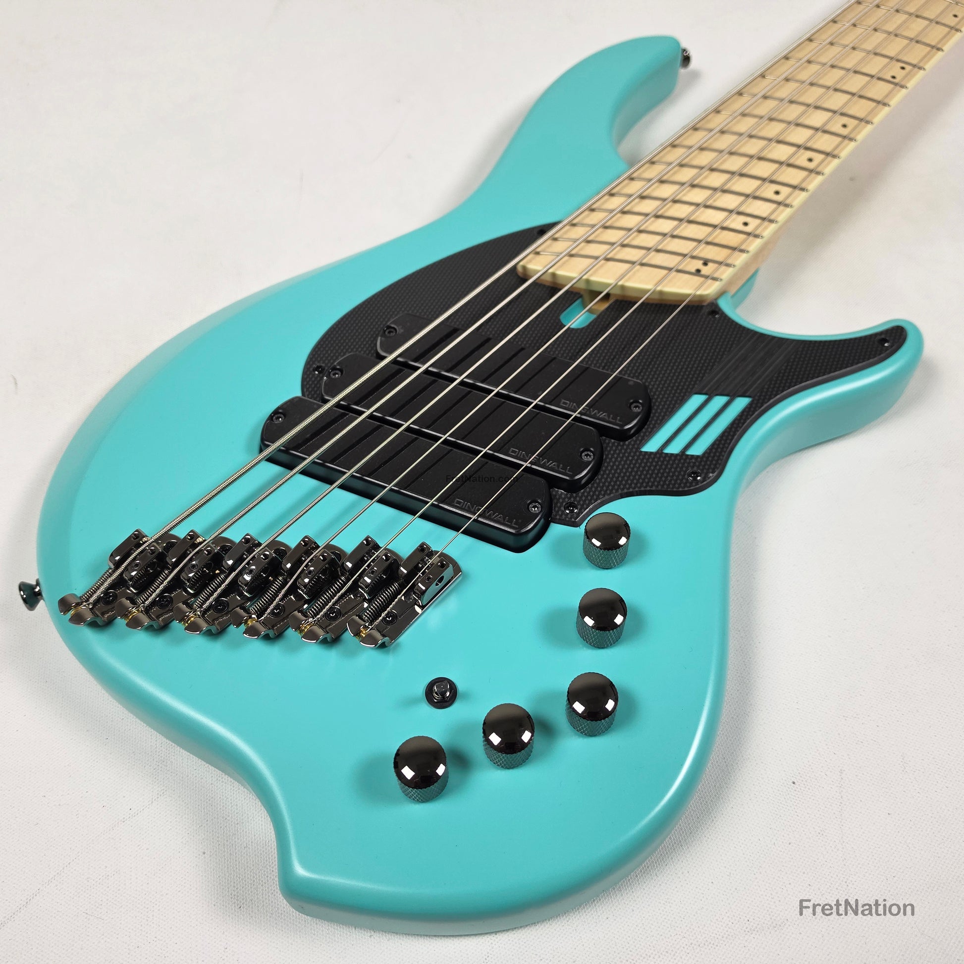 Dingwall Dingwall NG3 6-String Matte Celestial Blue Bass w/ Bag 9.74lbs #16891B - B-Stock