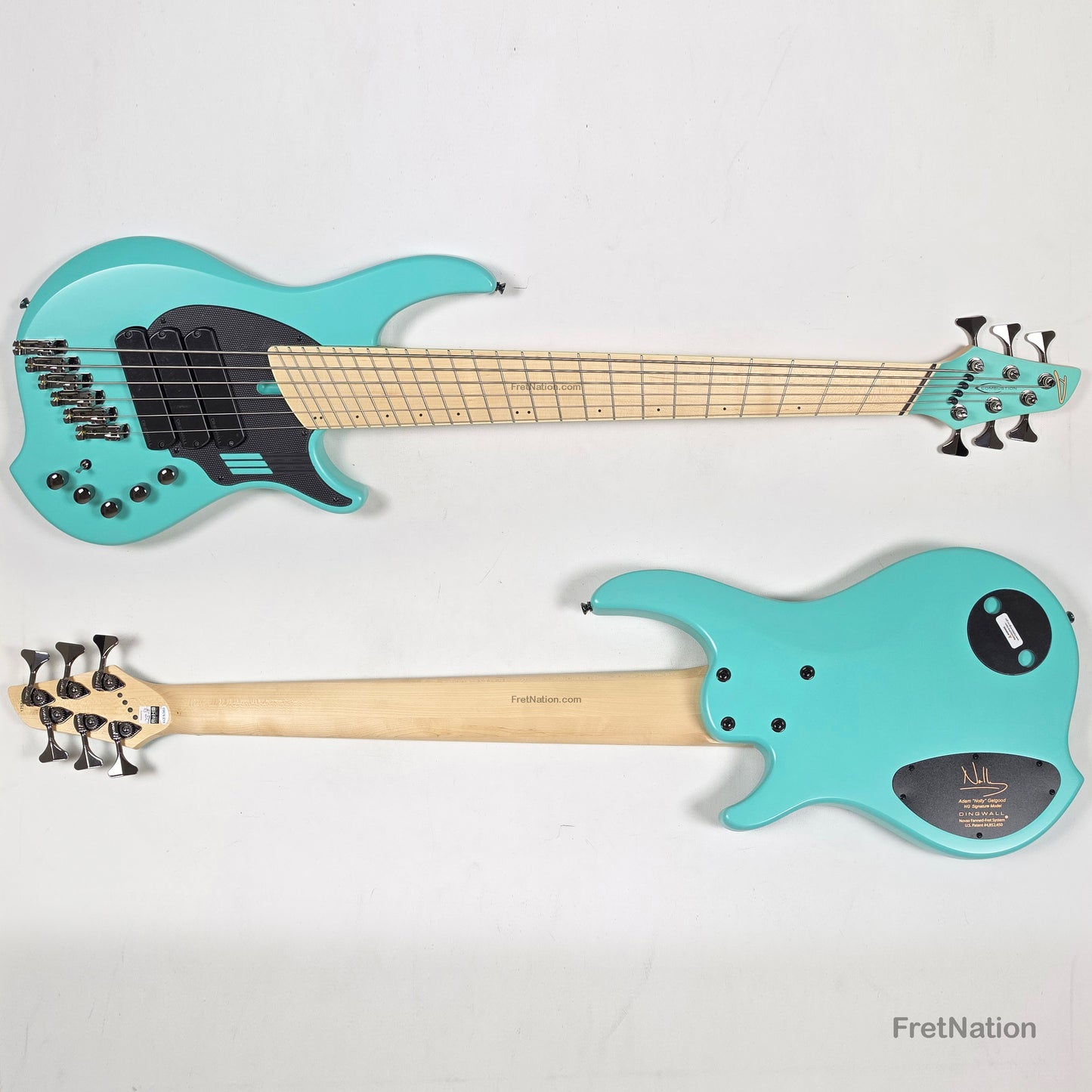 Dingwall Dingwall NG3 6-String Matte Celestial Blue Bass w/ Bag 9.28lbs #17534B