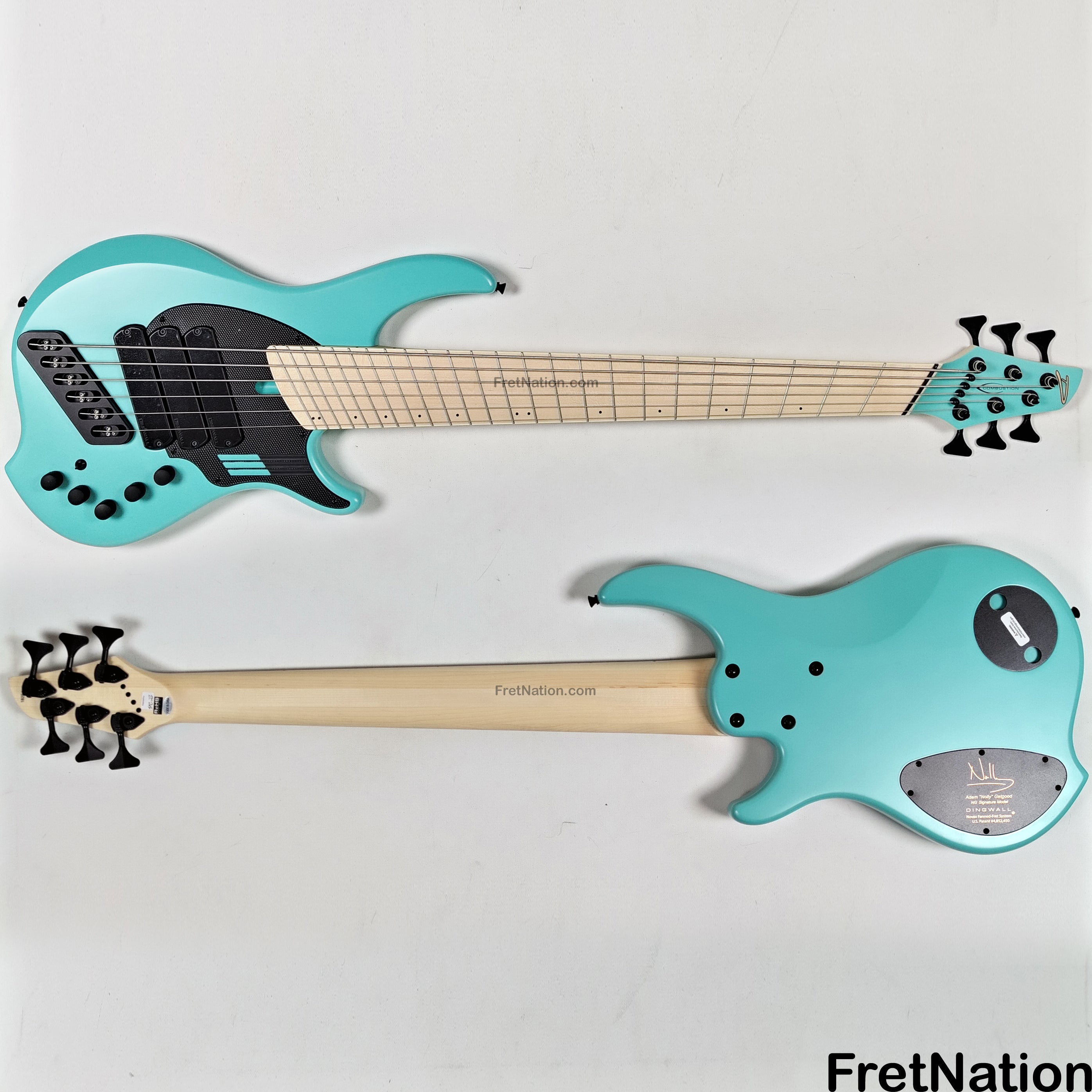 Dingwall NG3 6-String Matte Celestial Blue Bass w/ Bag 9.38lbs