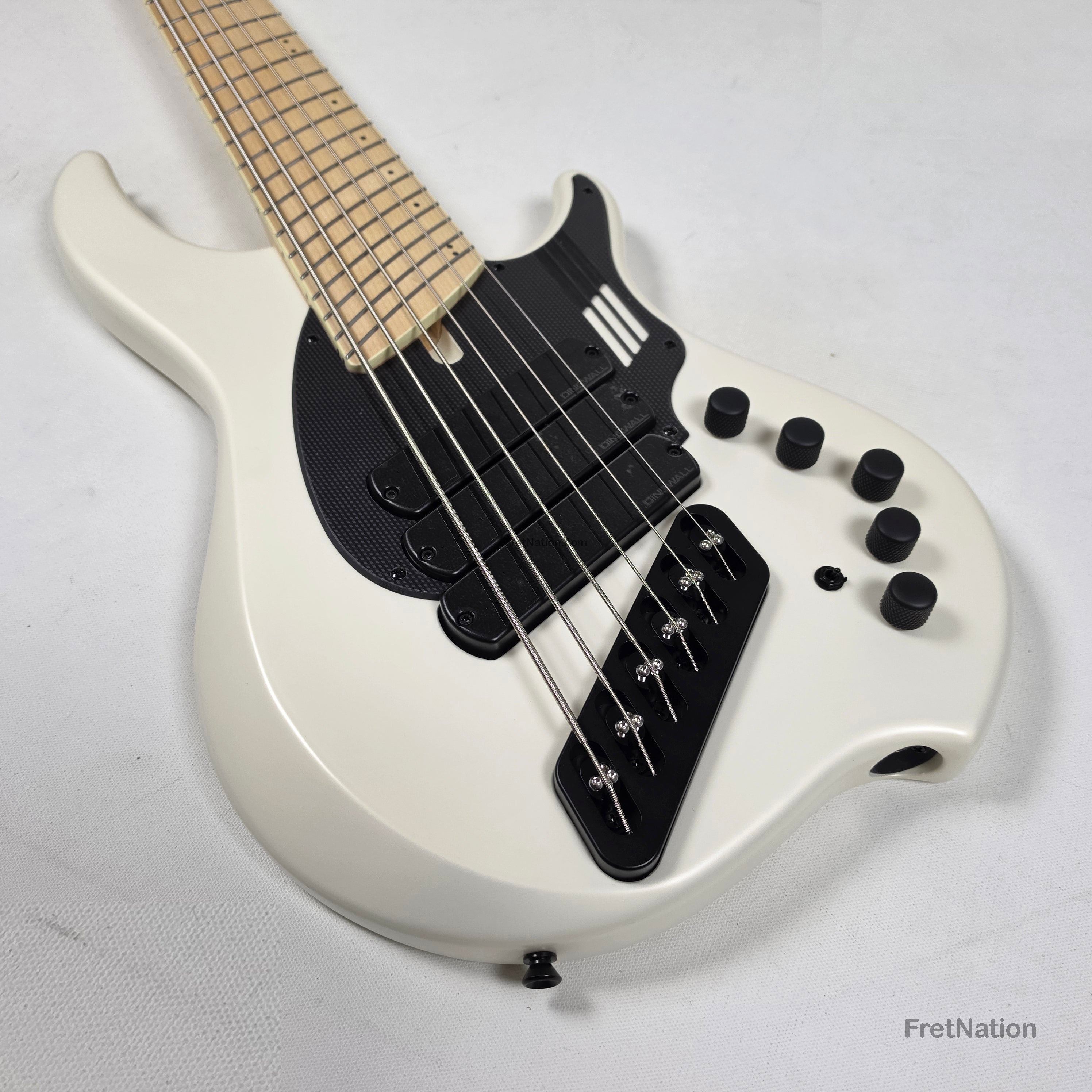 ベース DINGWALL NG-3 Matte Ducati Pearl White Dingwall NG3 6-String Matte Ducati White Pearl Bass w/ Bag 9.72lbs