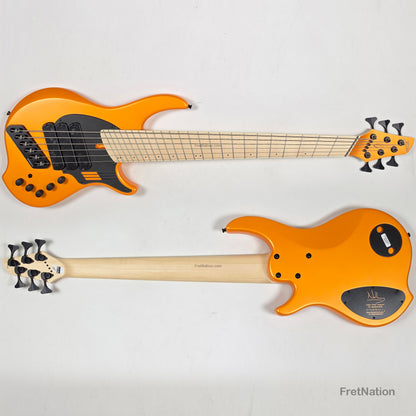 Dingwall Dingwall NG3 6-String Matte Lamborghini Orange Bass w/ Bag 9.24lbs #20917