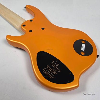 Dingwall Dingwall NG3 6-String Matte Lamborghini Orange Bass w/ Bag 9.24lbs #20917