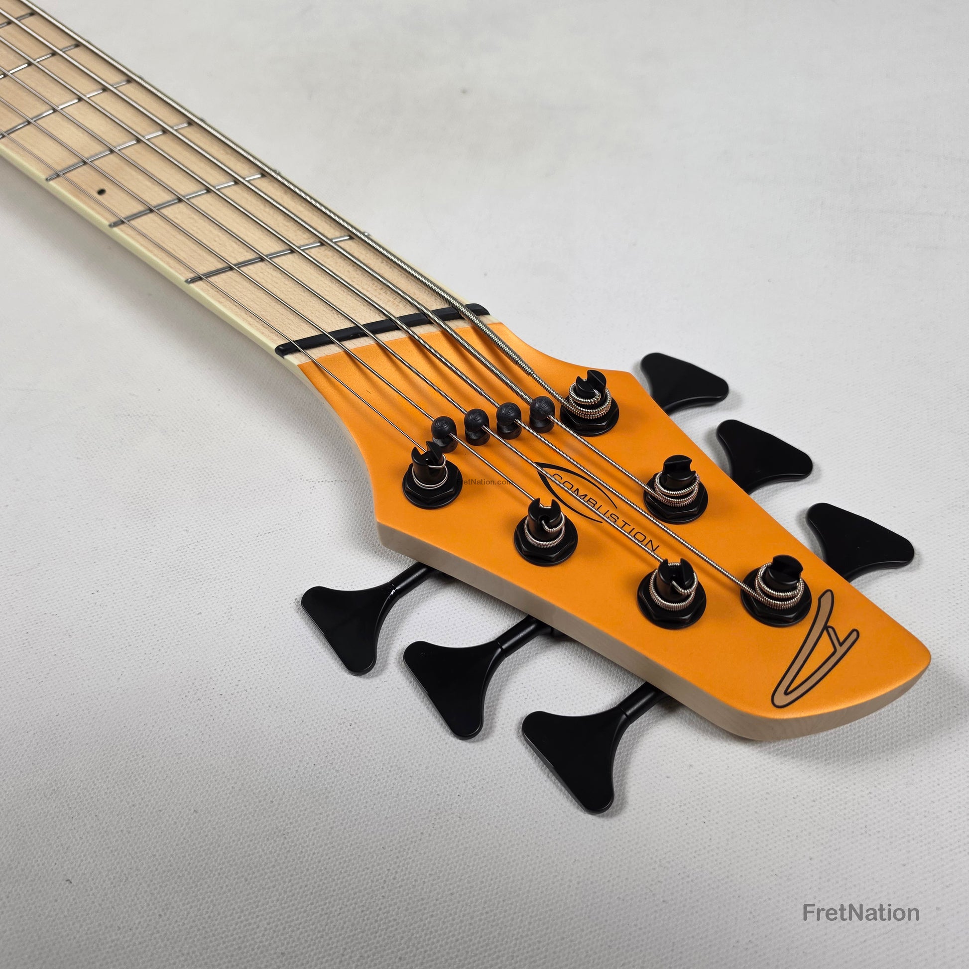 Dingwall Dingwall NG3 6-String Matte Lamborghini Orange Bass w/ Bag 9.24lbs #20917