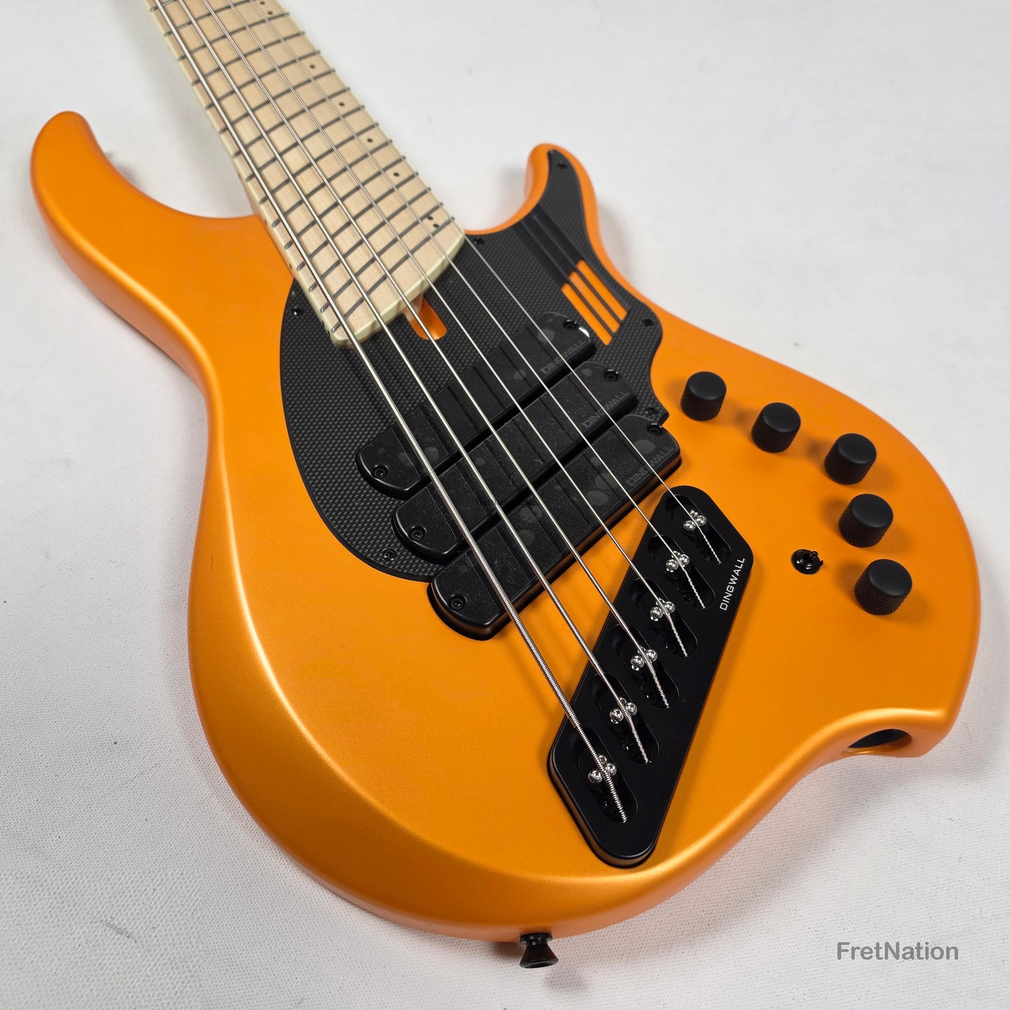 Dingwall Dingwall NG3 6-String Matte Lamborghini Orange Bass w/ Bag 9.24lbs #20917