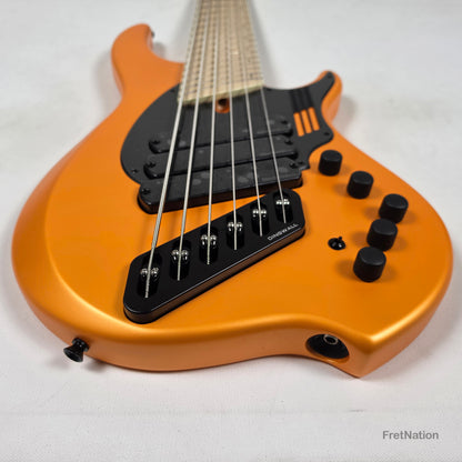 Dingwall Dingwall NG3 6-String Matte Lamborghini Orange Bass w/ Bag 9.24lbs #20917