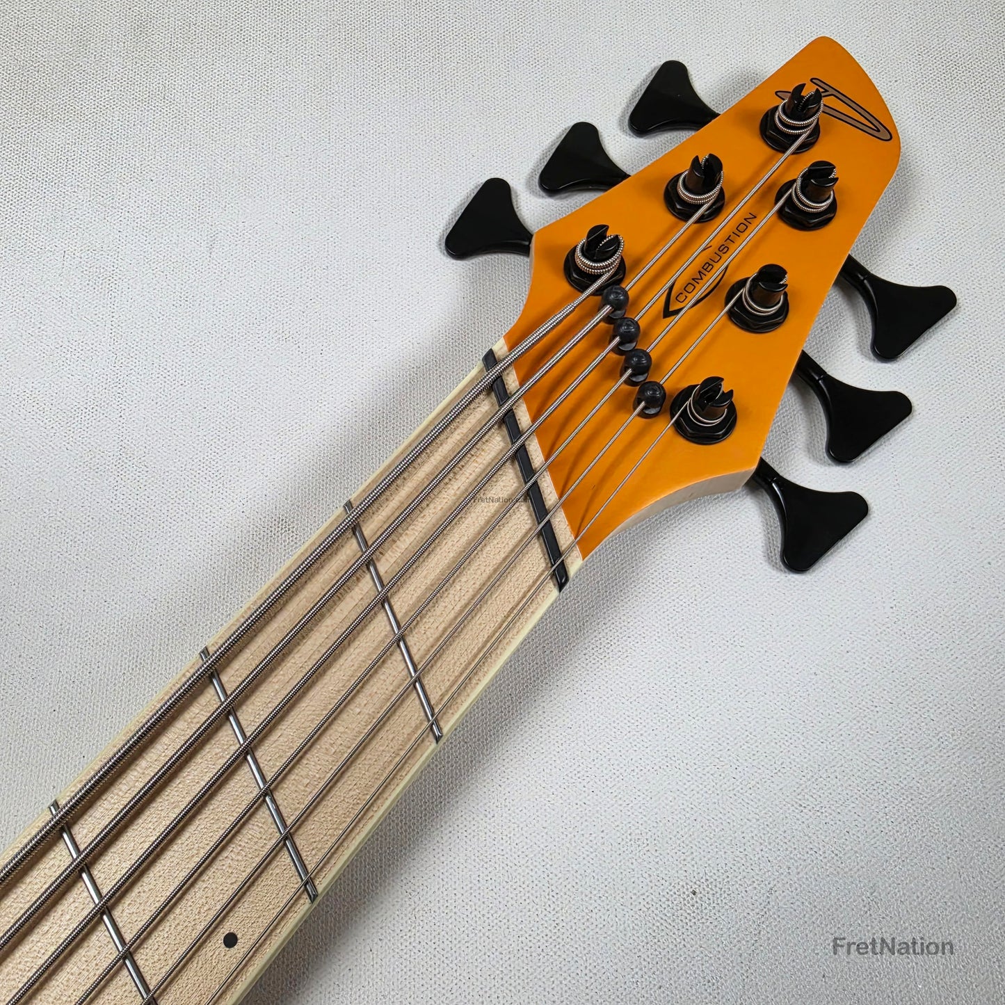Dingwall Dingwall NG3 6-String Matte Lamborghini Orange Bass w/ Bag 9.24lbs #20917