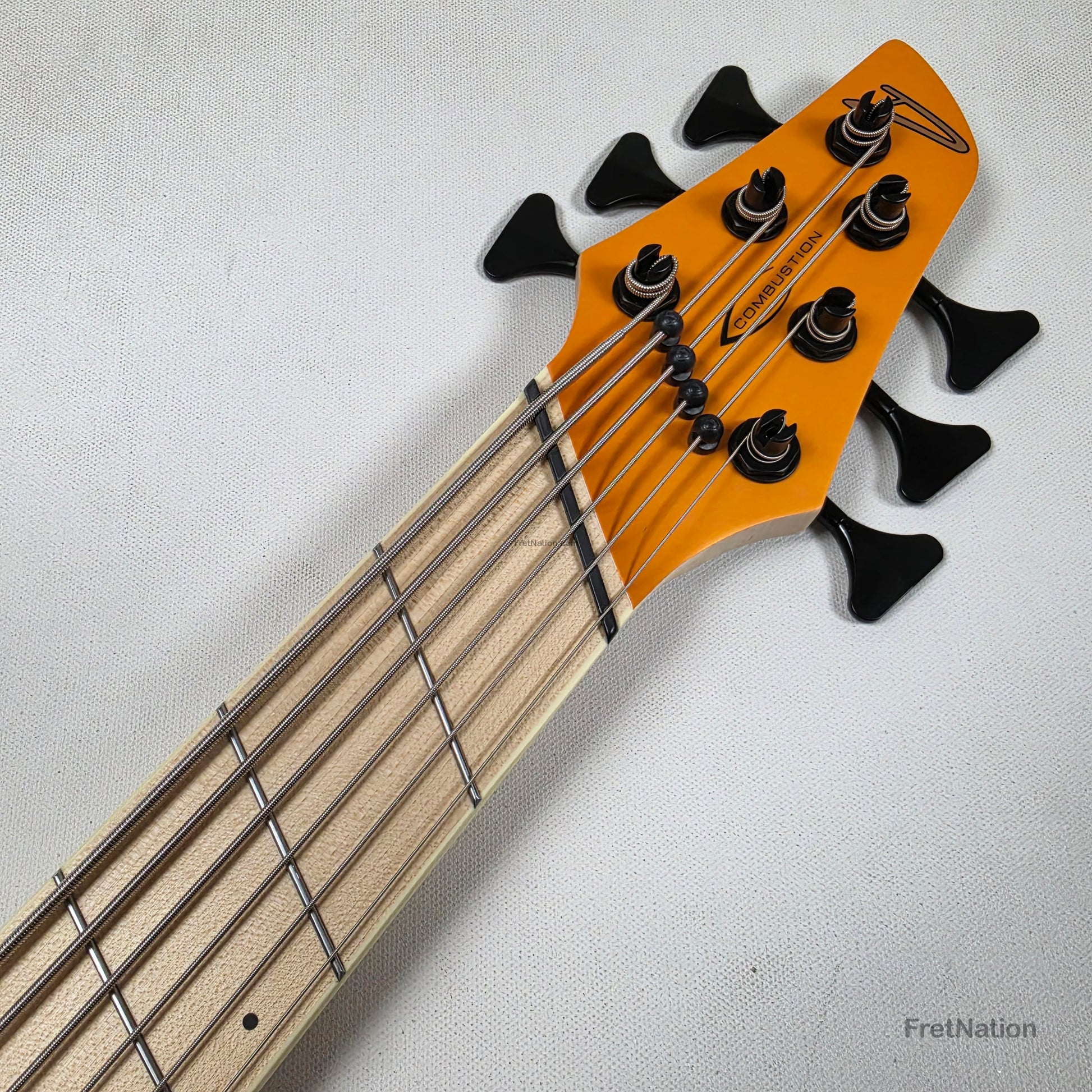 Dingwall Dingwall NG3 6-String Matte Lamborghini Orange Bass w/ Bag 9.24lbs #20917