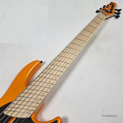 Dingwall Dingwall NG3 6-String Matte Lamborghini Orange Bass w/ Bag 9.24lbs #20917