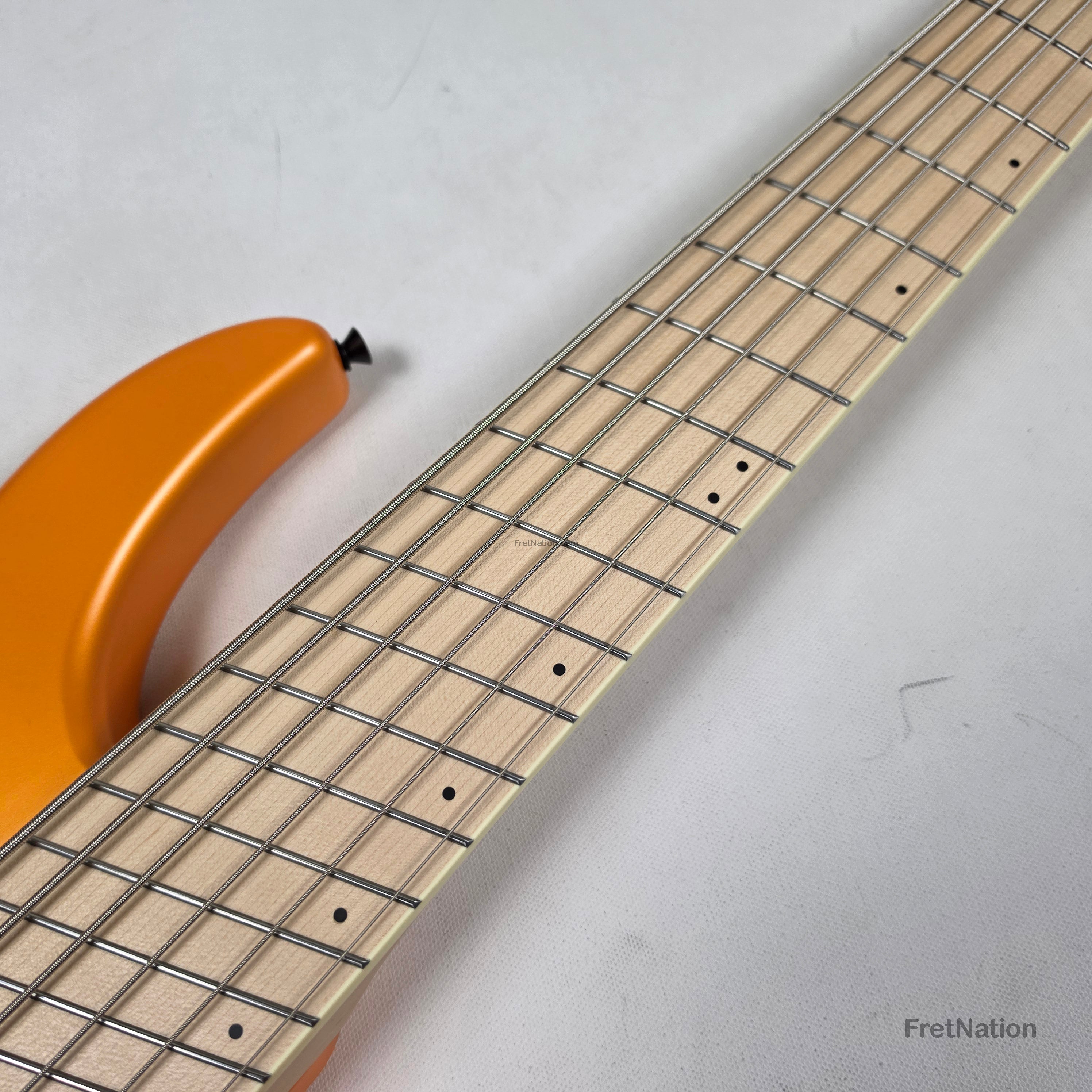 Dingwall NG3 6-String Matte Lamborghini Orange Bass w/ Bag 9.24lbs