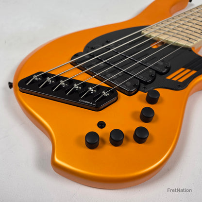 Dingwall Dingwall NG3 6-String Matte Lamborghini Orange Bass w/ Bag 9.24lbs #20917