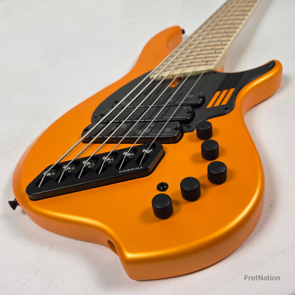 Dingwall Dingwall NG3 6-String Matte Lamborghini Orange Bass w/ Bag 9.24lbs #20917