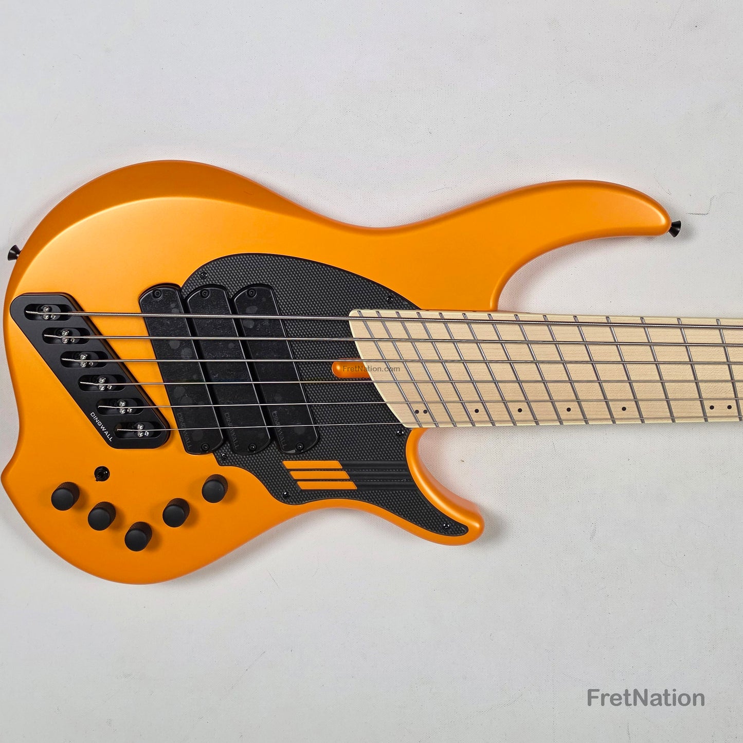 Dingwall Dingwall NG3 6-String Matte Lamborghini Orange Bass w/ Bag 9.24lbs #20917