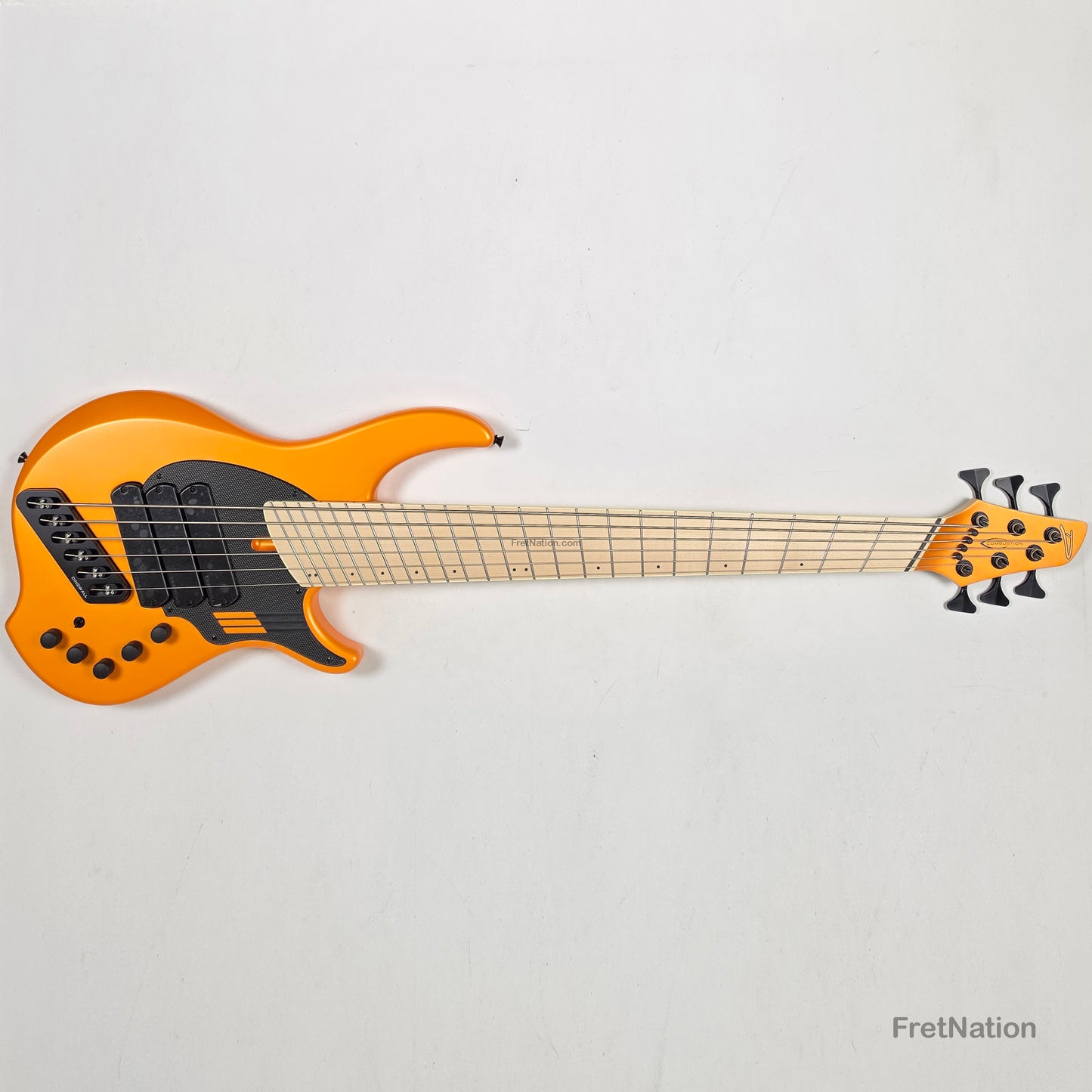 Dingwall Dingwall NG3 6-String Matte Lamborghini Orange Bass w/ Bag 9.24lbs #20917