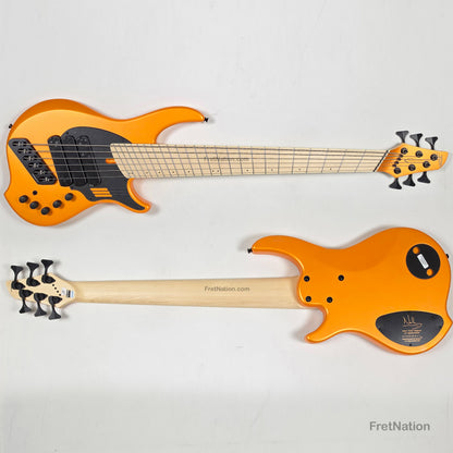 Dingwall Dingwall NG3 6-String Matte Lamborghini Orange Bass w/ Bag 9.54lbs #21024