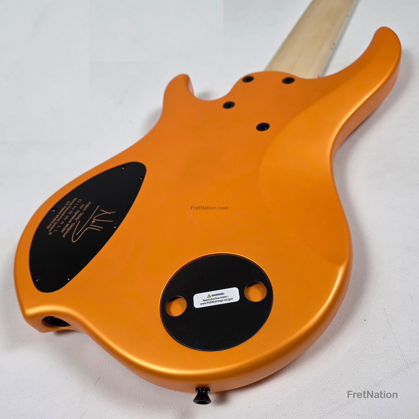 Dingwall Dingwall NG3 6-String Matte Lamborghini Orange Bass w/ Bag 9.54lbs #21024