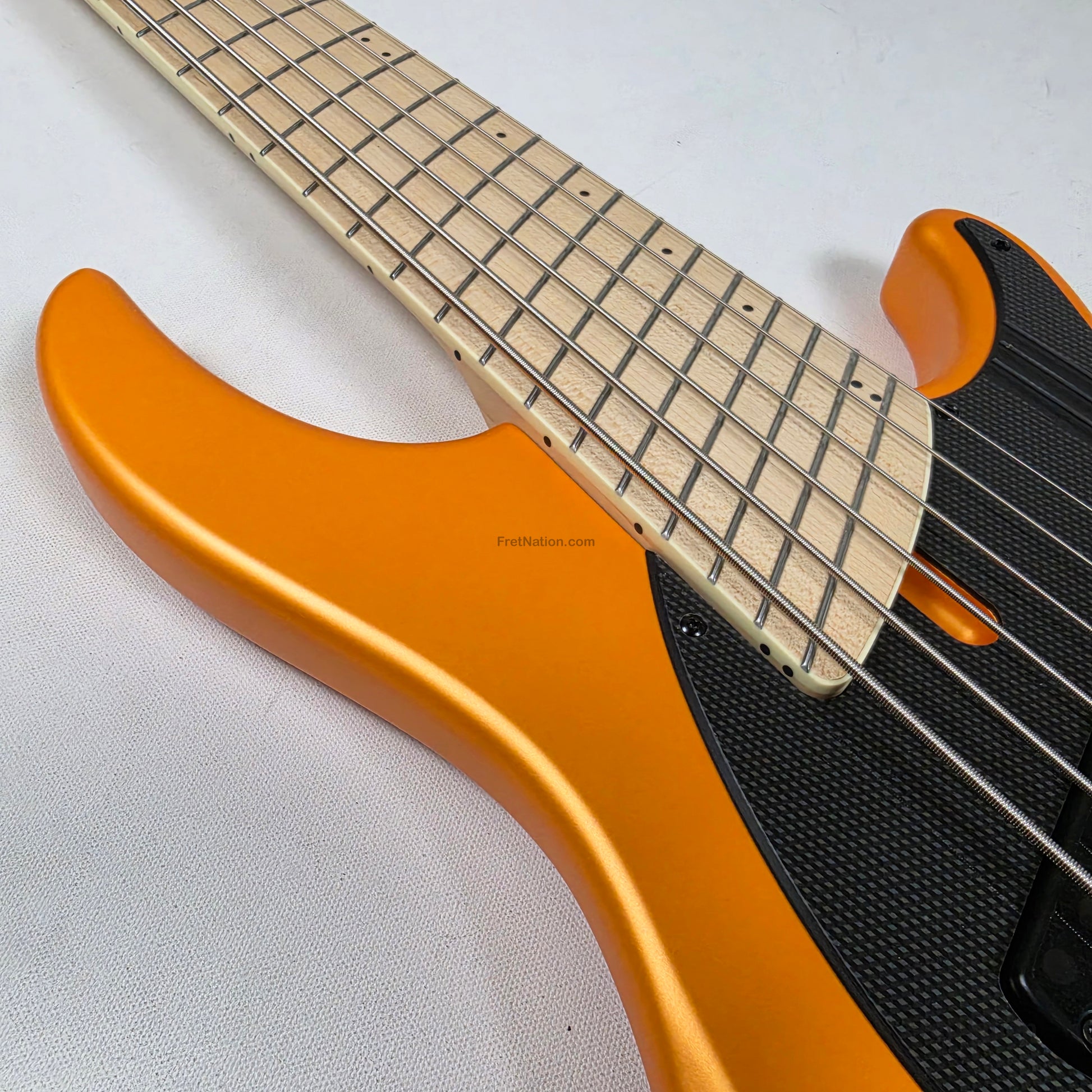 Dingwall Dingwall NG3 6-String Matte Lamborghini Orange Bass w/ Bag 9.54lbs #21024