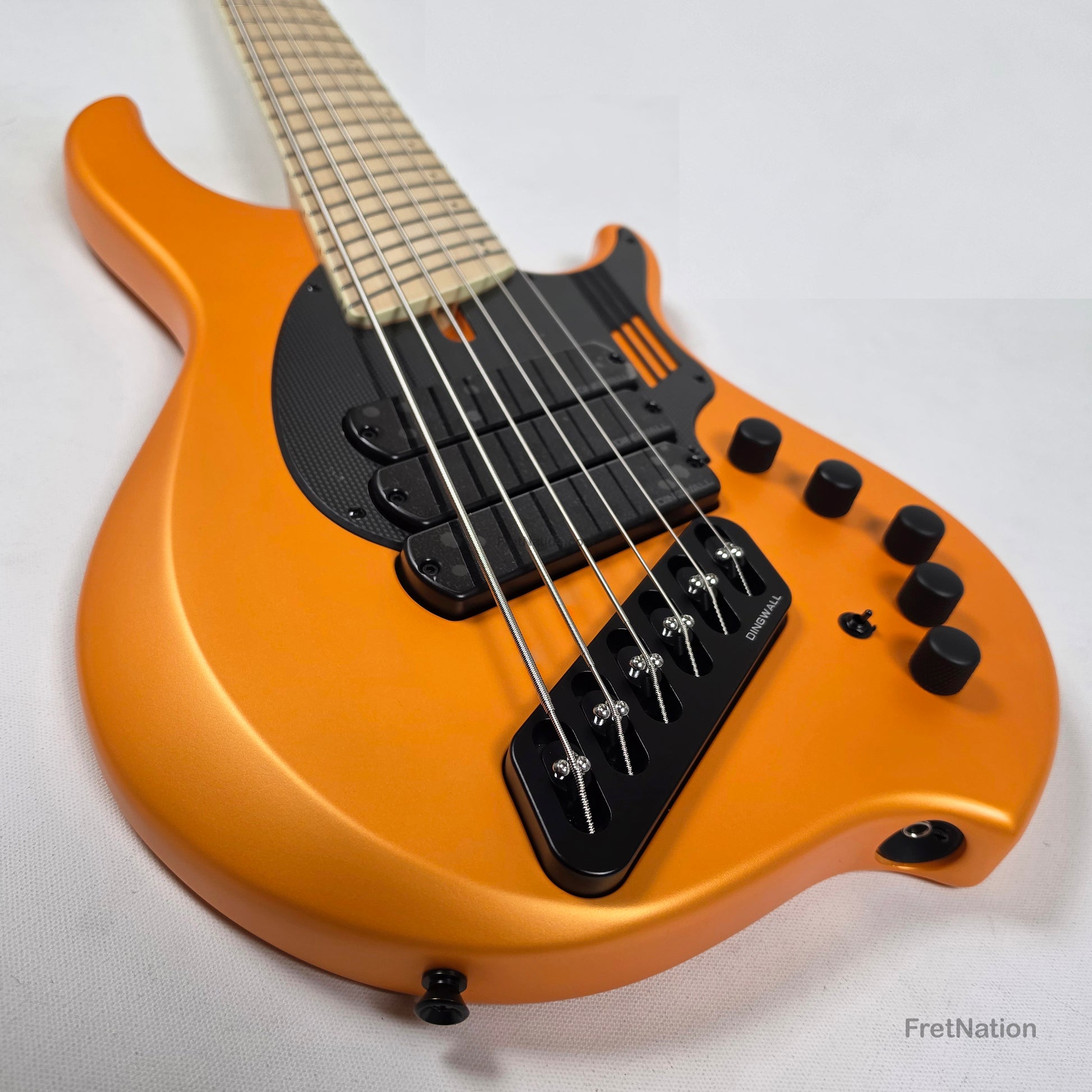 Dingwall Dingwall NG3 6-String Matte Lamborghini Orange Bass w/ Bag 9.54lbs #21024
