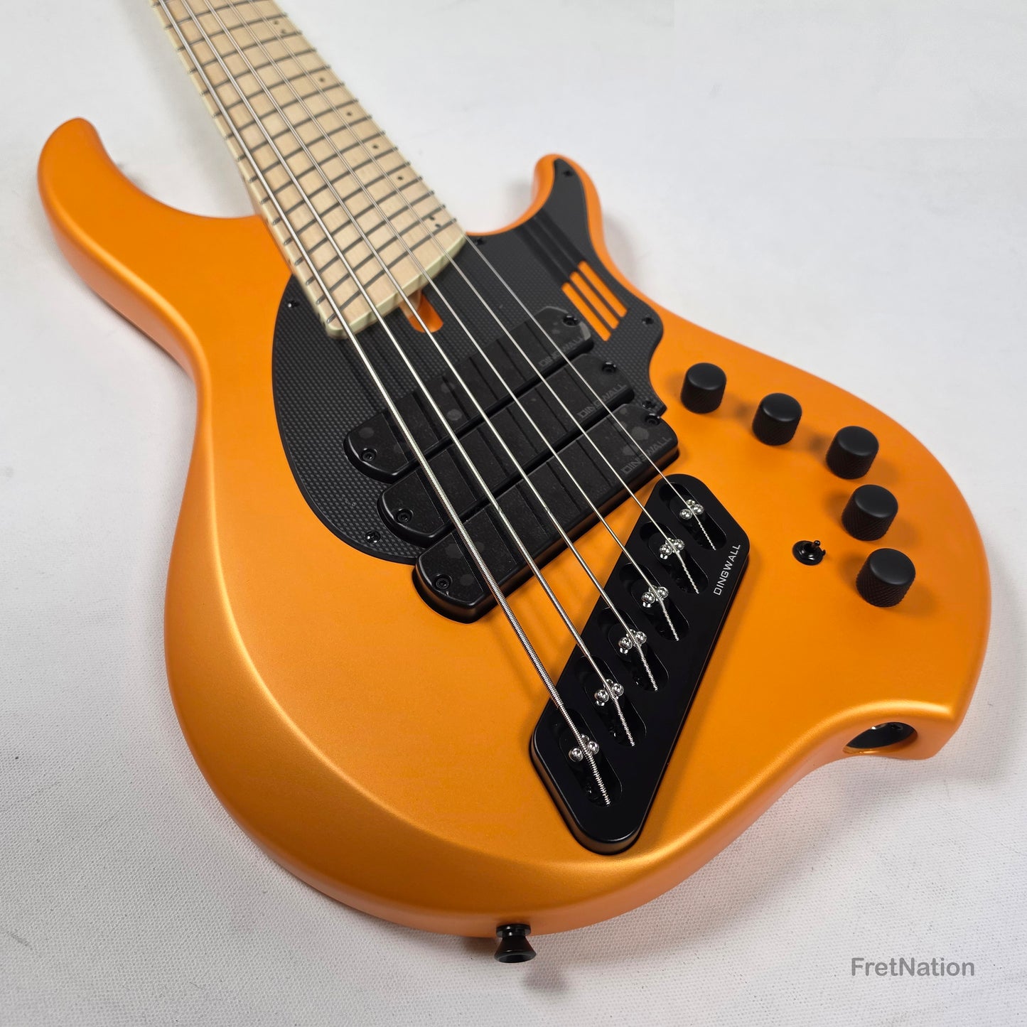 Dingwall Dingwall NG3 6-String Matte Lamborghini Orange Bass w/ Bag 9.54lbs #21024