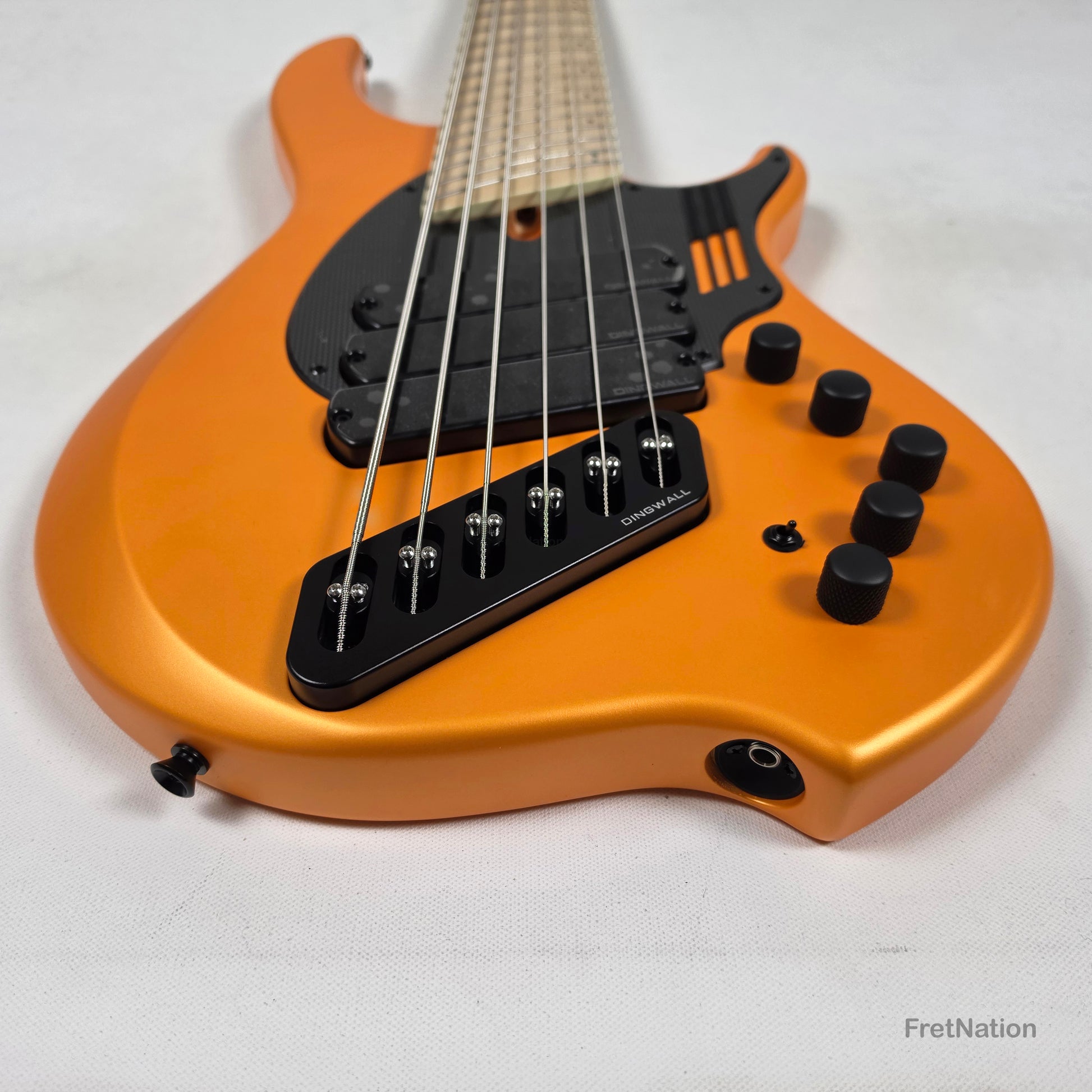Dingwall Dingwall NG3 6-String Matte Lamborghini Orange Bass w/ Bag 9.54lbs #21024