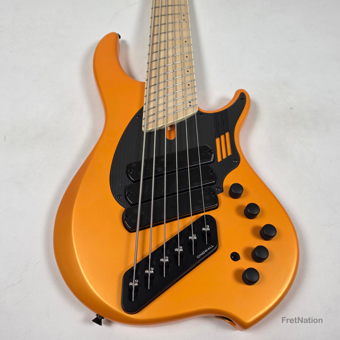 Dingwall Dingwall NG3 6-String Matte Lamborghini Orange Bass w/ Bag 9.54lbs #21024