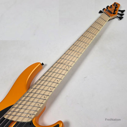 Dingwall Dingwall NG3 6-String Matte Lamborghini Orange Bass w/ Bag 9.54lbs #21024