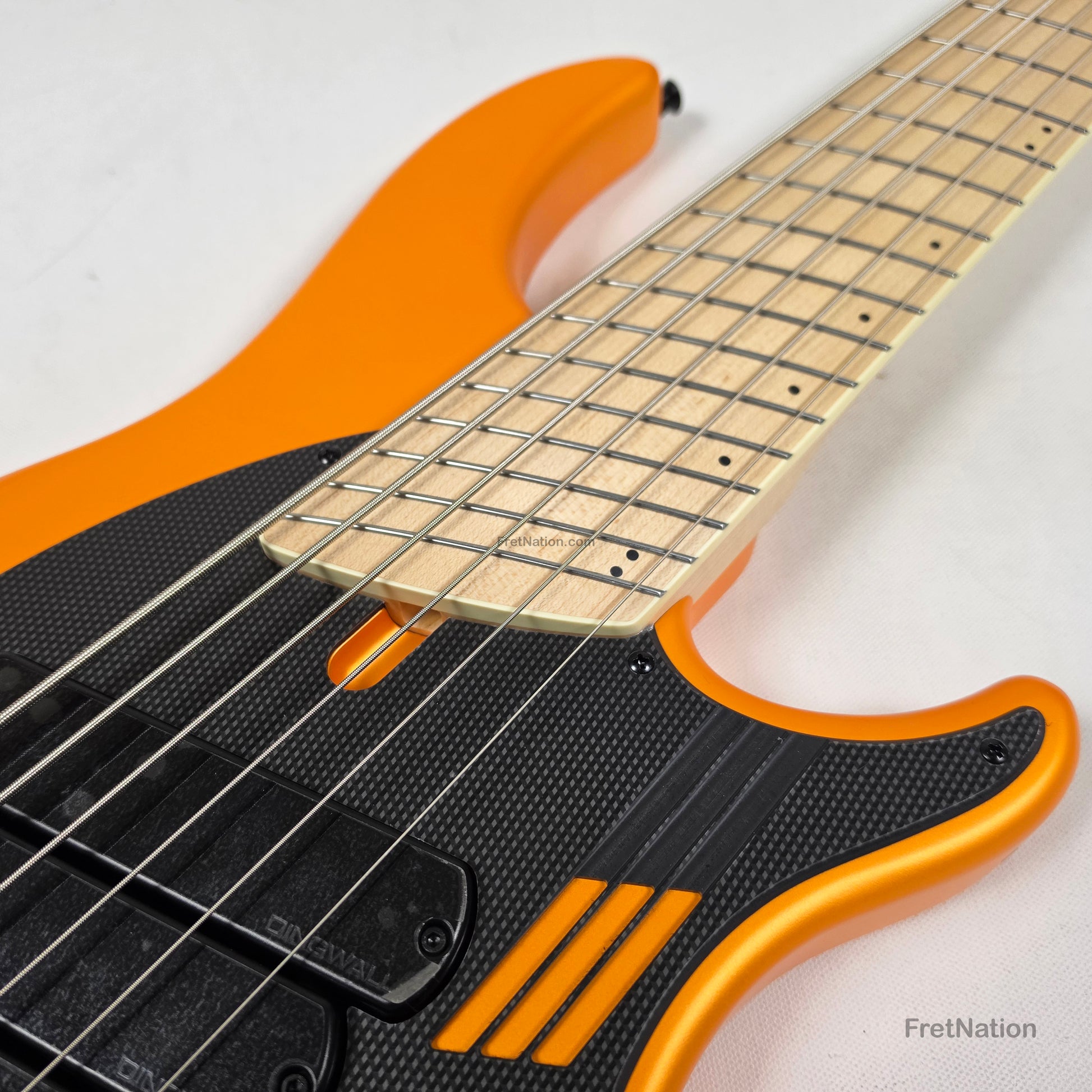Dingwall Dingwall NG3 6-String Matte Lamborghini Orange Bass w/ Bag 9.54lbs #21024
