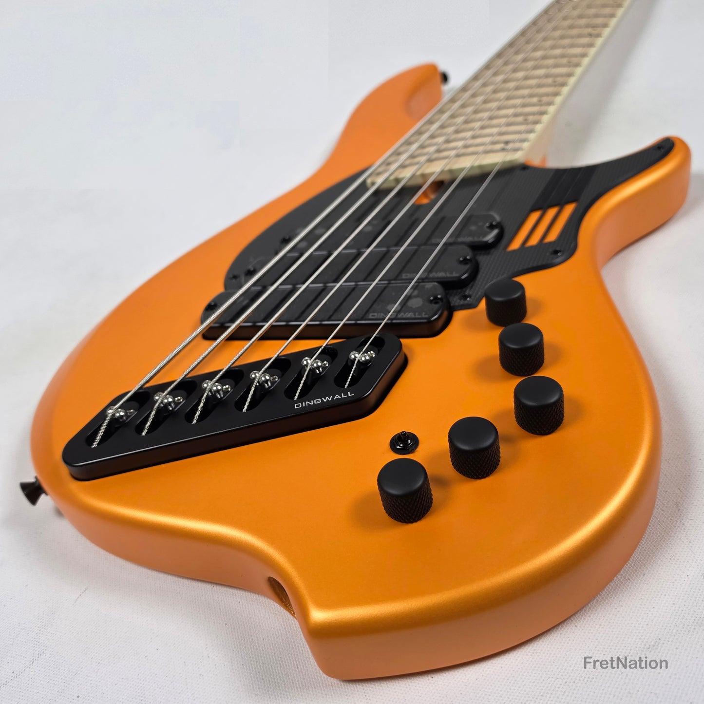 Dingwall Dingwall NG3 6-String Matte Lamborghini Orange Bass w/ Bag 9.54lbs #21024
