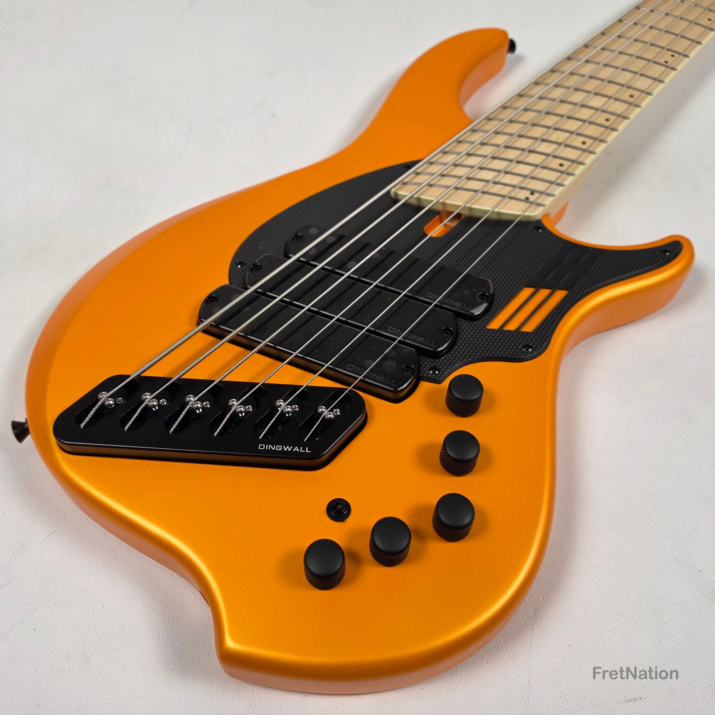 Dingwall Dingwall NG3 6-String Matte Lamborghini Orange Bass w/ Bag 9.54lbs #21024