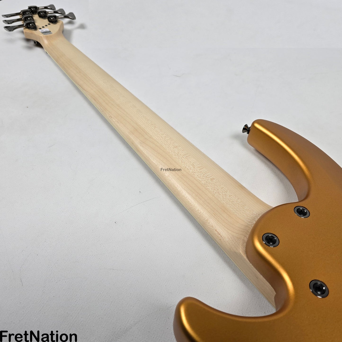 Dingwall Dingwall NG3 6-String Matte Gold Metallic Bass w/ Bag 9.48lbs #16163