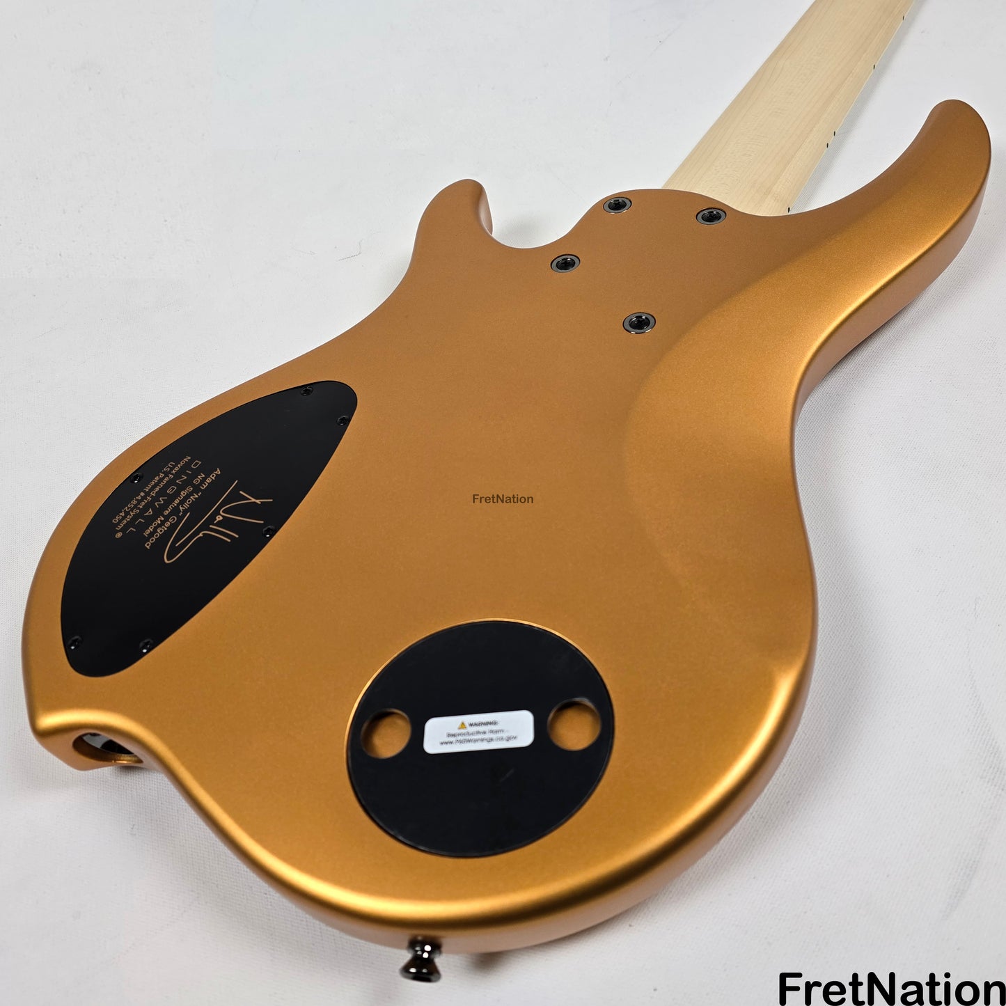 Dingwall Dingwall NG3 6-String Matte Gold Metallic Bass w/ Bag 9.48lbs #16163