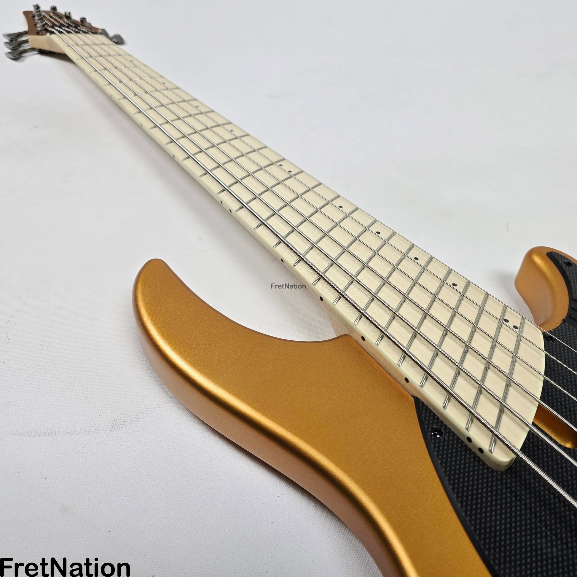 Dingwall Dingwall NG3 6-String Matte Gold Metallic Bass w/ Bag 9.48lbs #16163