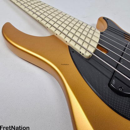 Dingwall Dingwall NG3 6-String Matte Gold Metallic Bass w/ Bag 9.48lbs #16163