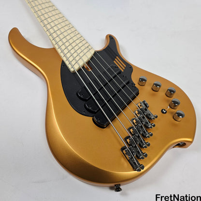 Dingwall Dingwall NG3 6-String Matte Gold Metallic Bass w/ Bag 9.48lbs #16163