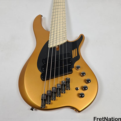 Dingwall Dingwall NG3 6-String Matte Gold Metallic Bass w/ Bag 9.48lbs #16163