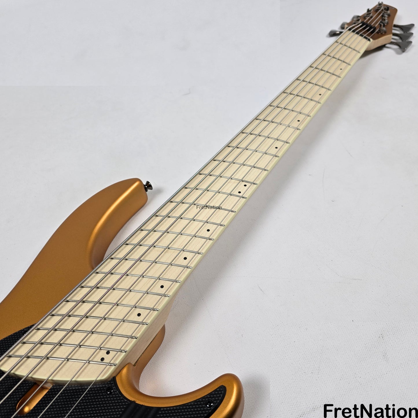 Dingwall Dingwall NG3 6-String Matte Gold Metallic Bass w/ Bag 9.48lbs #16163