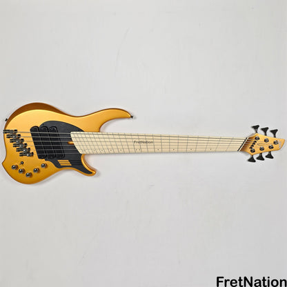 Dingwall Dingwall NG3 6-String Matte Gold Metallic Bass w/ Bag 9.48lbs #16163