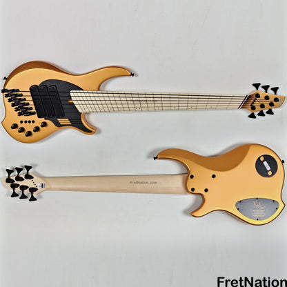 Dingwall Dingwall NG3 6-String Matte Gold Metallic Bass 9.48lbs #16163 - UPGRADED