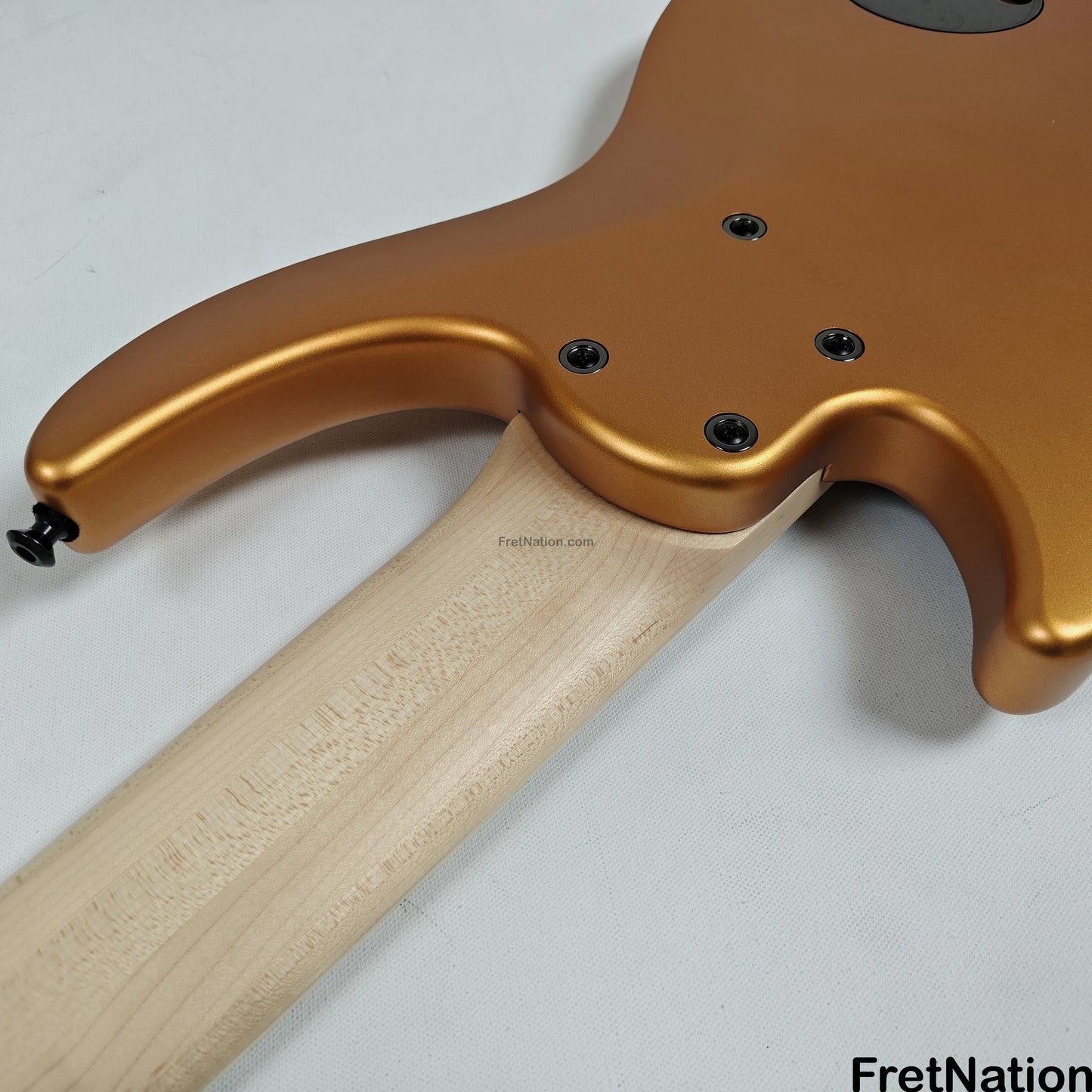 Dingwall Dingwall NG3 6-String Matte Gold Metallic Bass 9.48lbs #16163 - UPGRADED