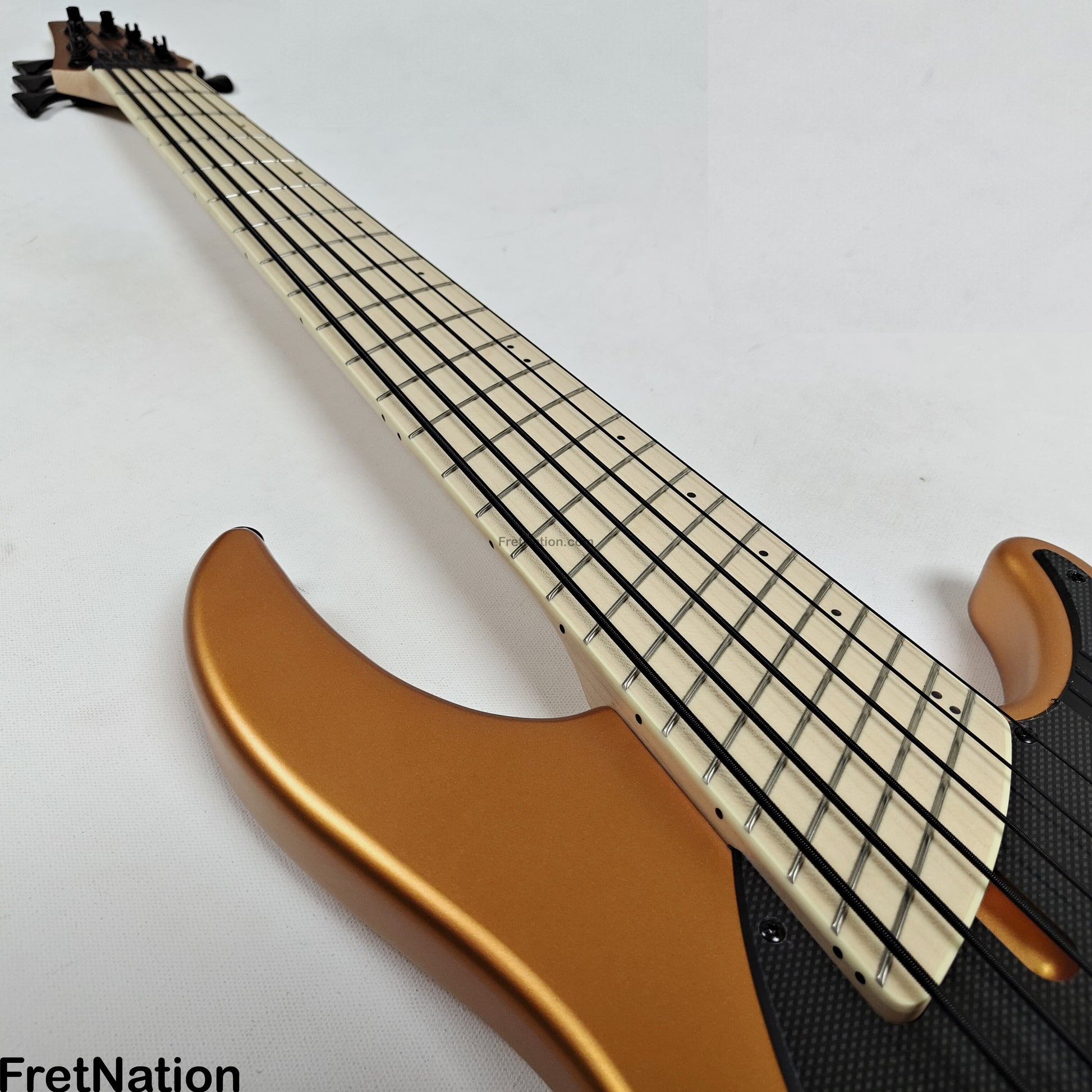 Dingwall Dingwall NG3 6-String Matte Gold Metallic Bass 9.48lbs #16163 - UPGRADED