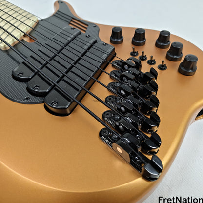 Dingwall Dingwall NG3 6-String Matte Gold Metallic Bass 9.48lbs #16163 - UPGRADED