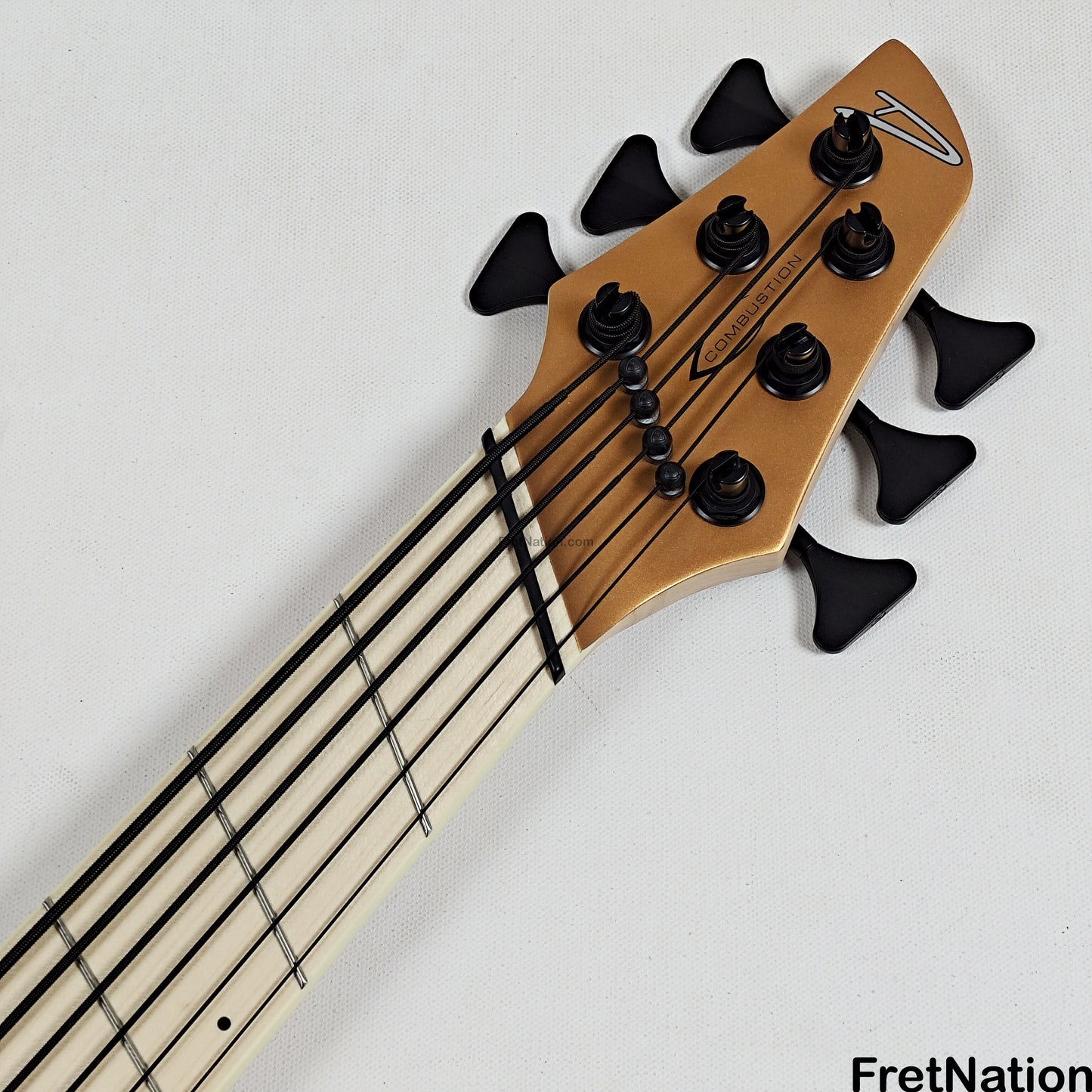 Dingwall Dingwall NG3 6-String Matte Gold Metallic Bass 9.48lbs #16163 - UPGRADED