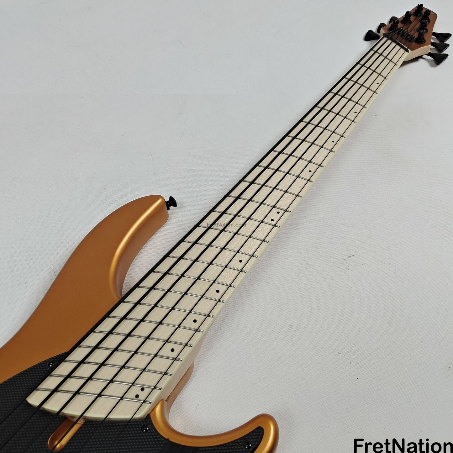 Dingwall Dingwall NG3 6-String Matte Gold Metallic Bass 9.48lbs #16163 - UPGRADED