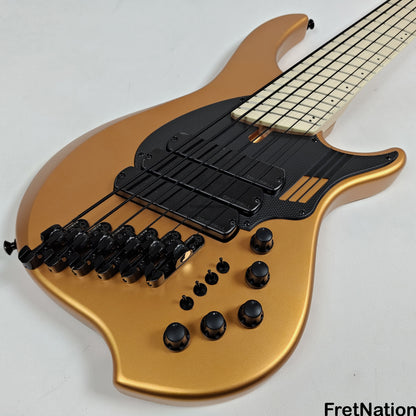 Dingwall Dingwall NG3 6-String Matte Gold Metallic Bass 9.48lbs #16163 - UPGRADED