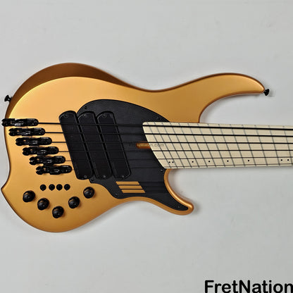 Dingwall Dingwall NG3 6-String Matte Gold Metallic Bass 9.48lbs #16163 - UPGRADED