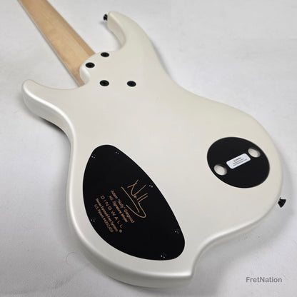 Dingwall NG3 5-String Ducati White Fanned Fret Multi-Scale - 9.06lbs #21063