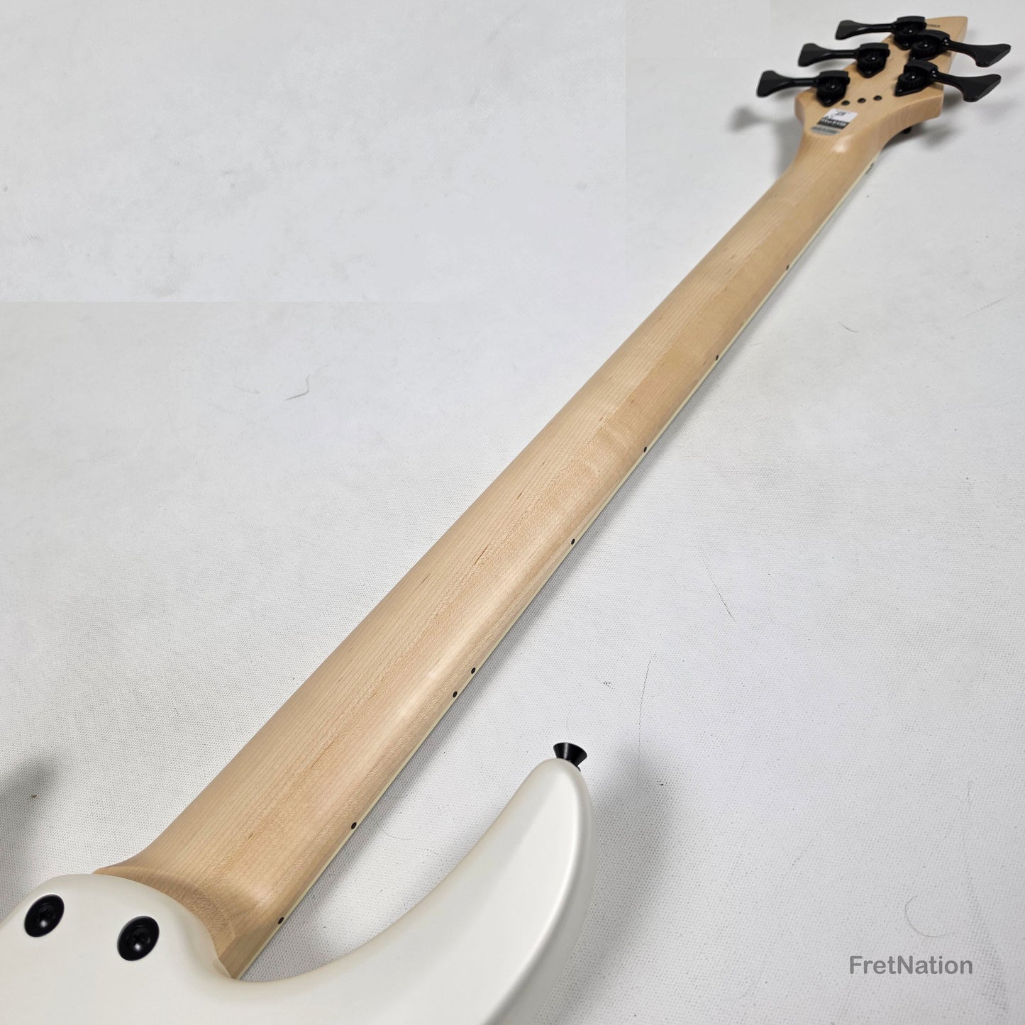 Dingwall NG3 5-String Ducati White Fanned Fret Multi-Scale - 9.06lbs #21063