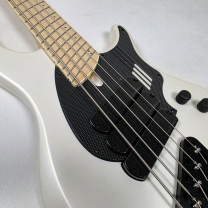 Dingwall NG3 5-String Ducati White Fanned Fret Multi-Scale - 9.06lbs #21063
