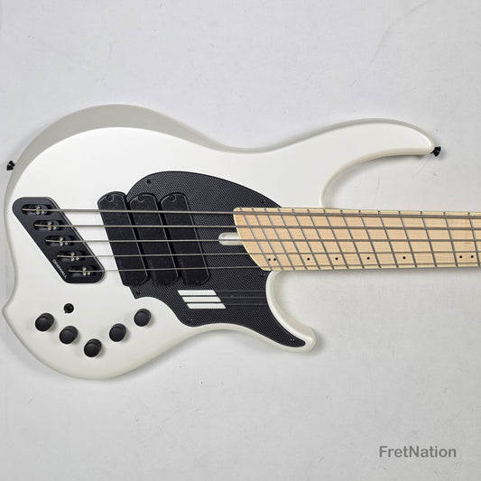 Dingwall NG3 5-String Ducati White Fanned Fret Multi-Scale - 9.06lbs #21063