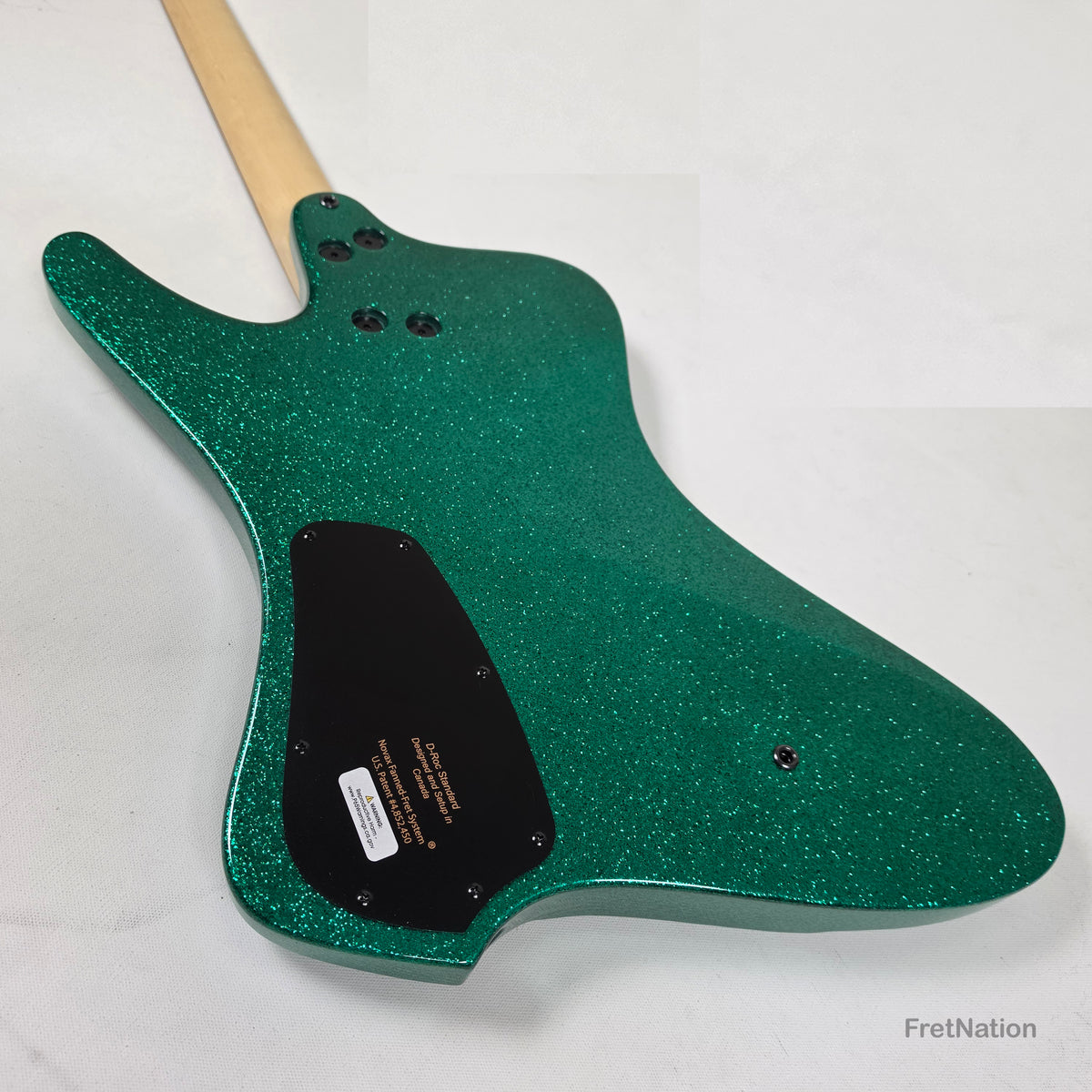 Dingwall D-Roc Standard 4-String Aqua Marine Metal Flake - 9.54lbs #18572