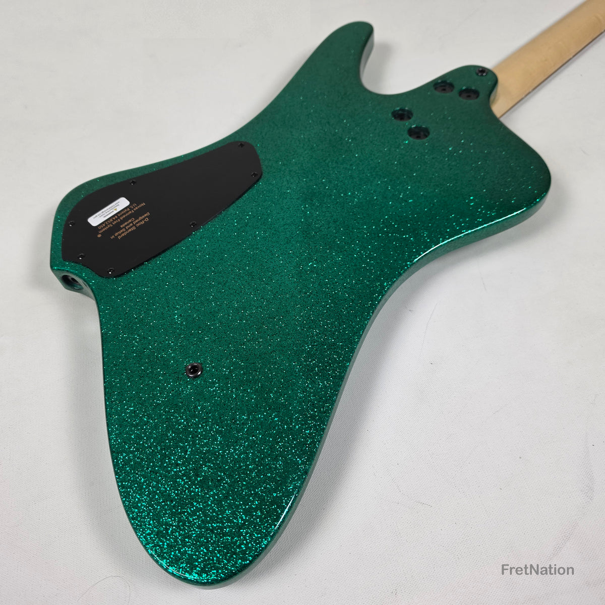 Dingwall D-Roc Standard 4-String Aqua Marine Metal Flake - 9.54lbs #18572